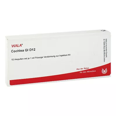 COCHLEA GL D 12 ampul, 10X1 ml COCHLEA GL D 12 ampul, 10X1 ml