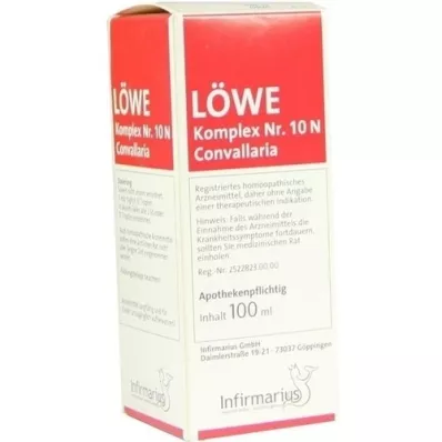 LÖWE KOMPLEX Kapljice št. 10 N Convallaria, 100 ml