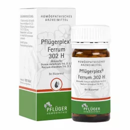PFLÜGERPLEX Ferrum 302 H tablete, 100 kosov