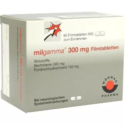 MILGAMMA 300 mg filmsko obložene tablete, 60 kosov