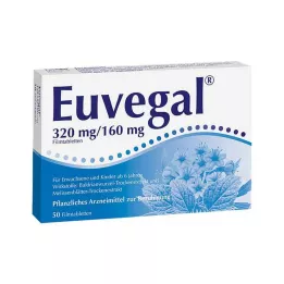 EUVEGAL 320 mg/160 mg filmsko obložene tablete, 50 kosov