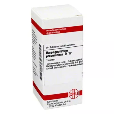 HARPAGOPHYTUM PROCUMBENS D 12 tablet, 80 kapsul HARPAGOPHYTUM PROCUMBENS D 12 tablet, 80 kapsul