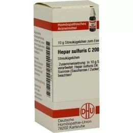 HEPAR SULFURIS C 200 kroglic, 10 g