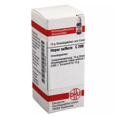 HEPAR SULFURIS C 200 kroglic, 10 g HEPAR SULFURIS C 200 kroglic, 10 g