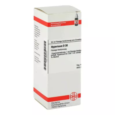 HYPERICUM Raztopina D 30, 50 ml HYPERICUM Raztopina D 30, 50 ml