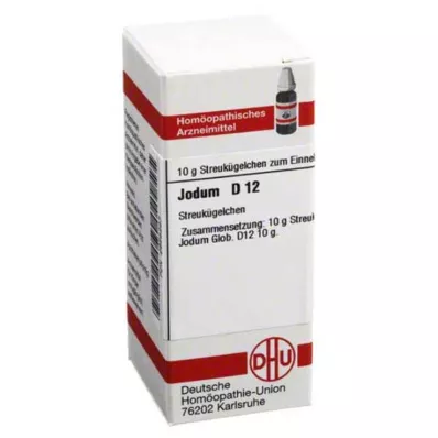 JODUM D 12 kroglic, 10 g