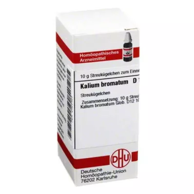 KALIUM BROMATUM D 12 kroglic, 10 g
