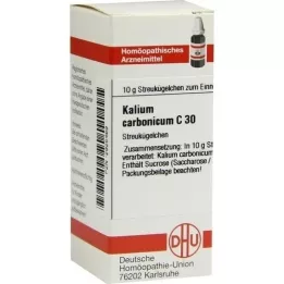 KALIUM CARBONICUM C 30 kroglic, 10 g