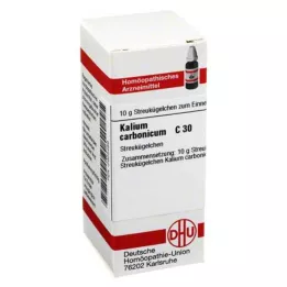 KALIUM CARBONICUM C 30 kroglic, 10 g