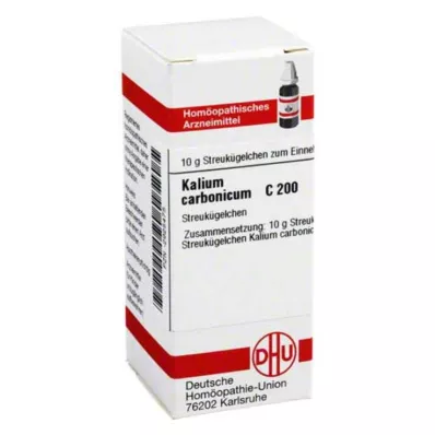 KALIUM CARBONICUM C 200 kroglic, 10 g KALIUM CARBONICUM C 200 kroglic, 10 g