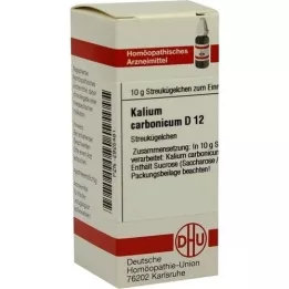 KALIUM CARBONICUM D 12 kroglic, 10 g