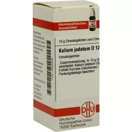 KALIUM JODATUM D 12 kroglic, 10 g