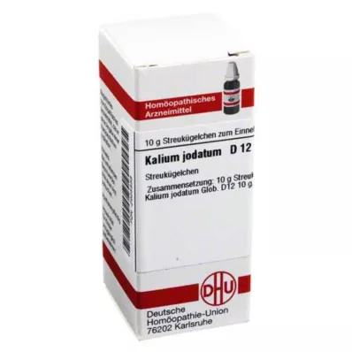 KALIUM JODATUM D 12 kroglic, 10 g