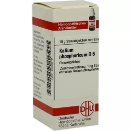 KALIUM PHOSPHORICUM D 6 kroglic, 10 g