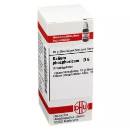 KALIUM PHOSPHORICUM D 6 kroglic, 10 g