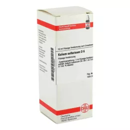KALIUM SULFURICUM Raztopina D 6, 50 ml