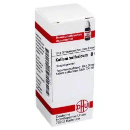 KALIUM SULFURICUM D 6 kroglic, 10 g