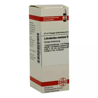 LATRODECTUS mactans D 12 razredčina, 20 ml