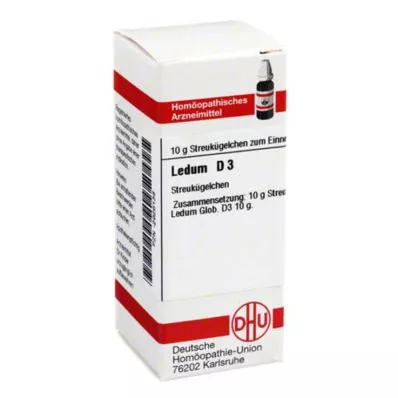 LEDUM D 3 globule, 10 g