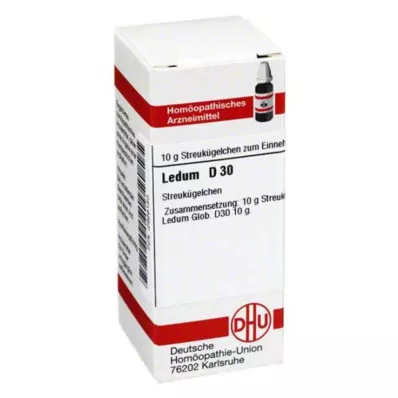 LEDUM D 30 kroglic, 10 g