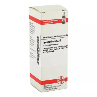 LYCOPODIUM Raztopina C 30, 20 ml