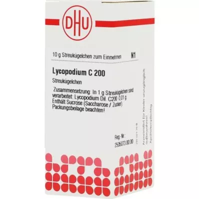LYCOPODIUM C 200 kroglic, 10 g