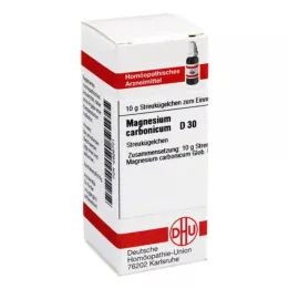 MAGNESIUM CARBONICUM D 30 kroglic, 10 g