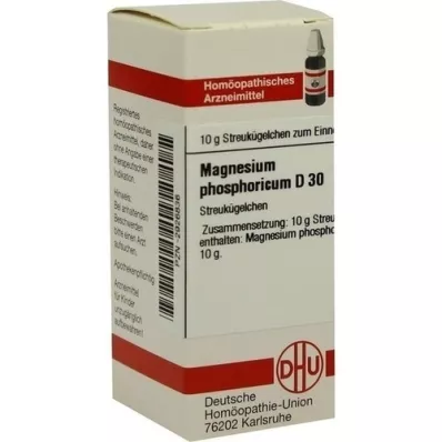 MAGNESIUM PHOSPHORICUM D 30 kroglic, 10 g