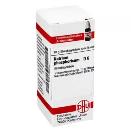 NATRIUM PHOSPHORICUM D 6 kroglic, 10 g