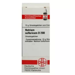 NATRIUM SULFURICUM C 200 kroglic, 10 g