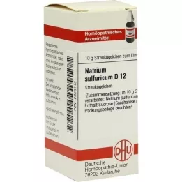 NATRIUM SULFURICUM D 12 kroglic, 10 g