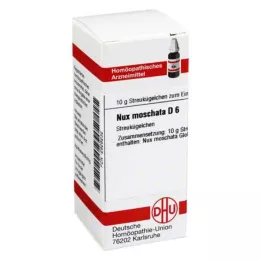 NUX MOSCHATA D 6 kroglic, 10 g