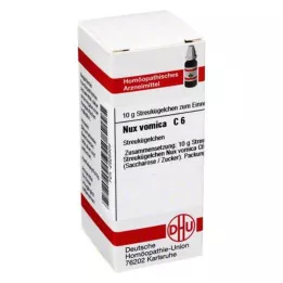 NUX VOMICA C 6 kroglic, 10 g