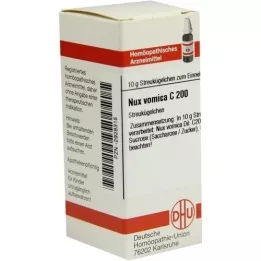 NUX VOMICA C 200 kroglic, 10 g