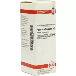 PAEONIA OFFICINALIS Raztopina D 3, 20 ml