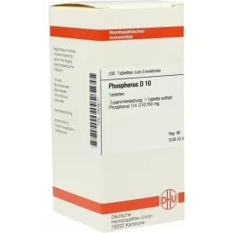 PHOSPHORUS D 10 tablet, 200 kapsul