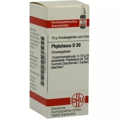 PHYTOLACCA D 30 kroglic, 10 g