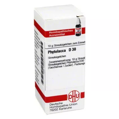 PHYTOLACCA D 30 kroglic, 10 g