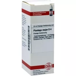 PLANTAGO MAJOR Raztopina D 4, 20 ml