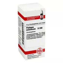 PLATINUM METALLICUM D 200 kroglic, 10 g