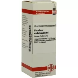 PLUMBUM METALLICUM Raztopina D 6, 20 ml