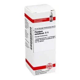 PLUMBUM METALLICUM Raztopina D 6, 20 ml