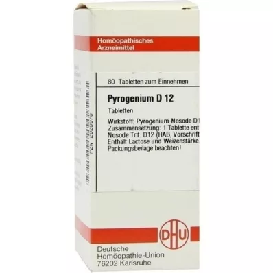 PYROGENIUM D 12 tablet, 80 kapsul