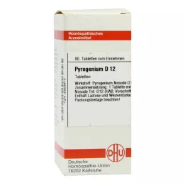 PYROGENIUM D 12 tablet, 80 kapsul