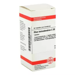 RHUS TOXICODENDRON C 30 tablet, 80 kosov