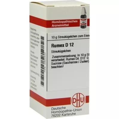 RUMEX D 12 kroglic, 10 g