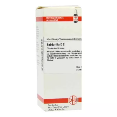 SABDARIFFA Raztopina D 2, 50 ml