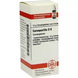 SARSAPARILLA D 6 kroglic, 10 g