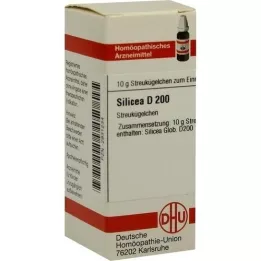 SILICEA D 200 kroglic, 10 g