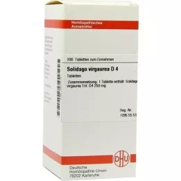 SOLIDAGO VIRGAUREA D 4 tablete, 200 kapsul